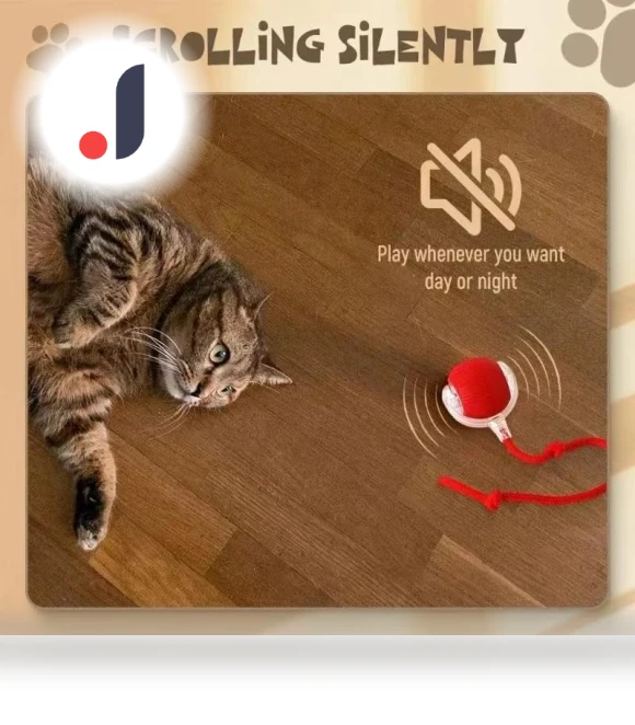 Rechargeable Smart Pet Toy — Interactive Animal Companions, Simplistic Living Home