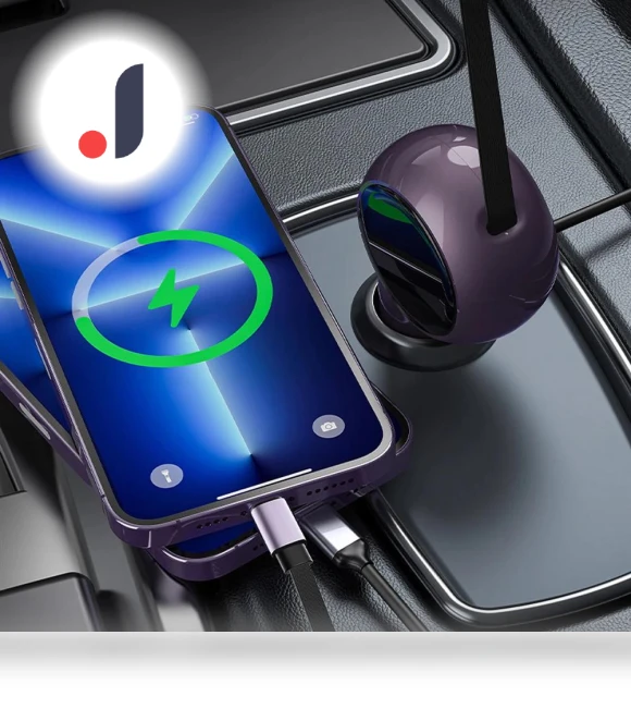 Retractable Car Charger Cable — Chargers, Rustic Elegance House
