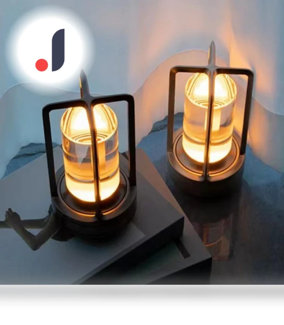 Retro LED Desk Lamp — Desk & Table Lighting, Lntelligent Living Hall