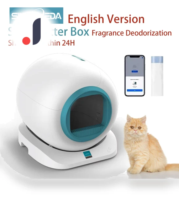 Self-Cleaning Smart Cat Litter Box — Waste Bins, Build My Home