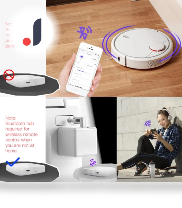 Smart Bluetooth Fingerbot Switch Button Pusher — Smart Home Hubs & Controllers, AUBESS