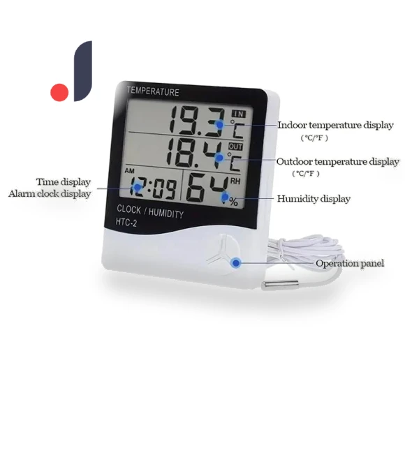 Smart Electric Digital Hygrometer Thermometer — Hygrometers, HTC