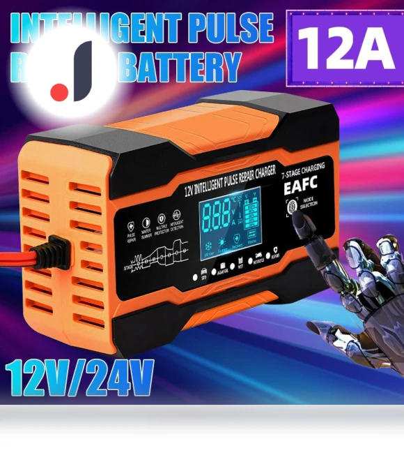Smart Fast Charger for Car Batteries — Batteries, Timeless Home