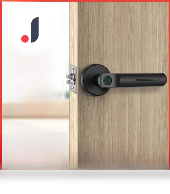 Smart Internal Door Lock with Fingerprint Scanner — Smart Home Security, Smarter than future
