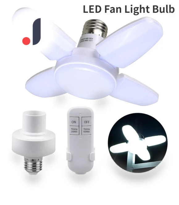 Smart LED Fan Light Bulb — LED, Intelligent Living Hall