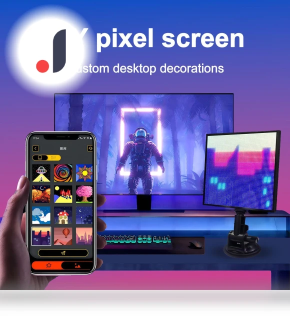 Smart LED Pixel Display — LED Strips, Lntelligent Living Hall