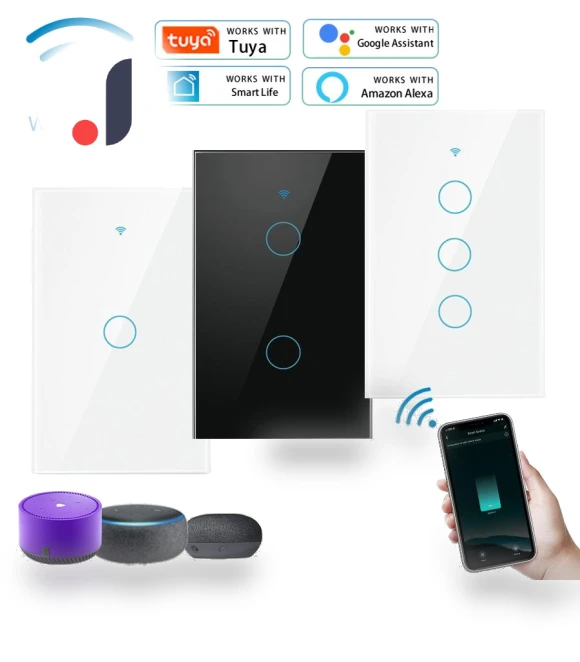 Smart Light Switch — Dimmer Switches, Tuya
