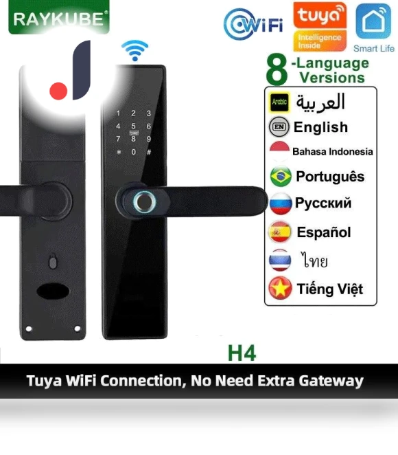 Smart Lock Fingerprint Digital Password Electronic Lock — Smart Home Security, HIMO Group