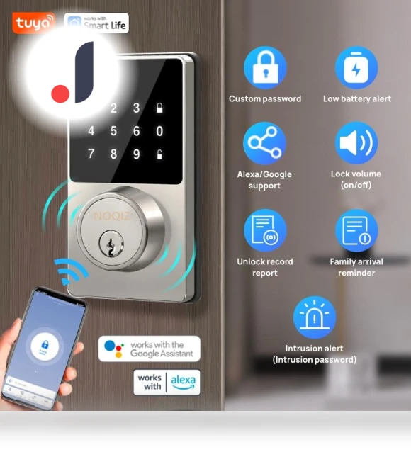 Smart Lock with Password — Smart Home Security, Build My Home