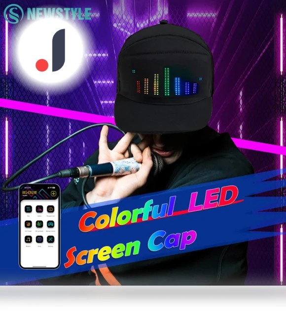 Smart Matrix Hat — Wearable Accessories, Lntelligent Living Hall