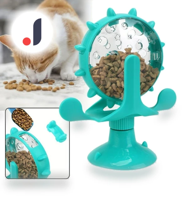 Smart Puzzle Feeder for Cats — Cat Playthings, Build My Home