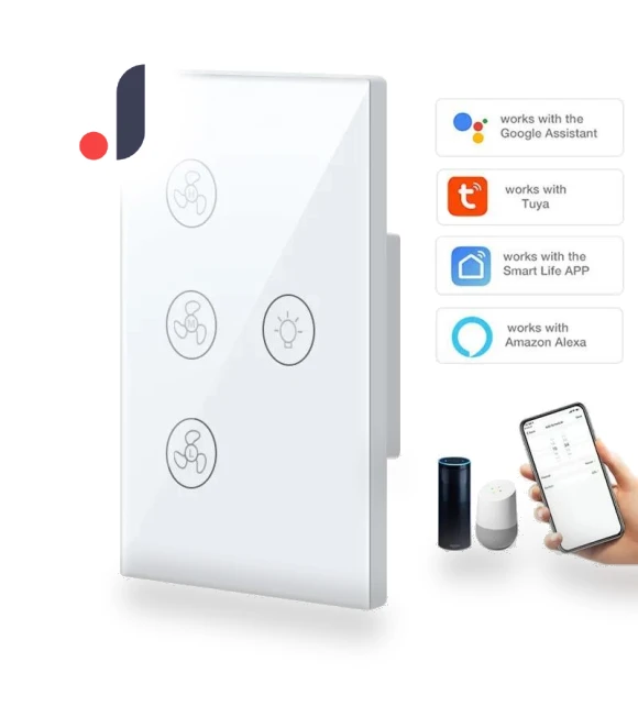 Smart Switch for Fan and Light — Ceiling Fan Wall Controls, HIMO Group