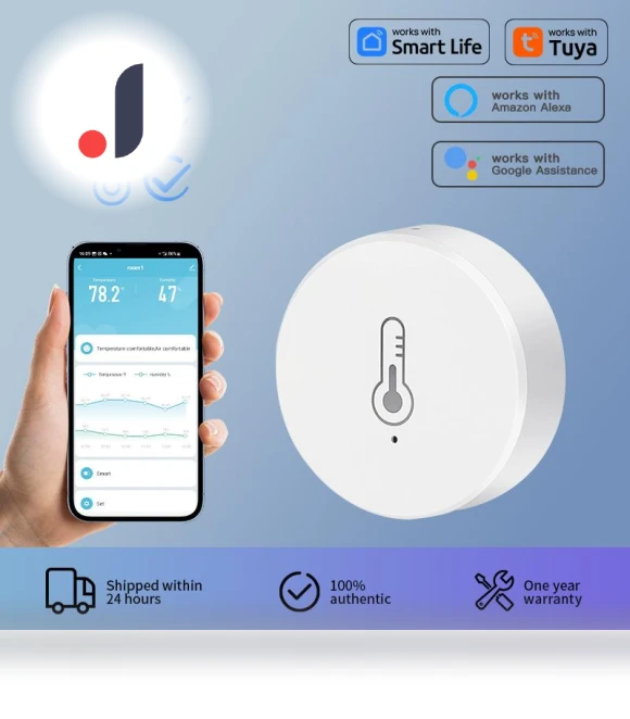Smart Temperature and Humidity Sensor — Home Climate Control, HIMO Group