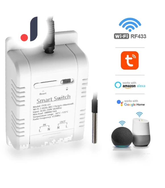 Smart Temperature Switch — Smart Home Modules, Tuya