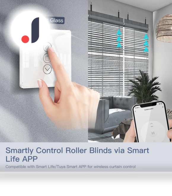 Smart Touch Curtain Switch — Smart Home Hubs & Controllers, 888 Auto Parts Town