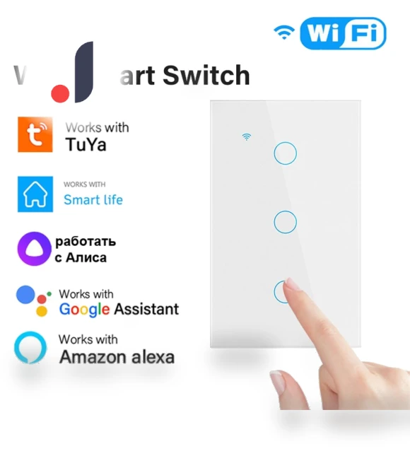Smart Touch Switch — Dimmer Switches, Tuya
