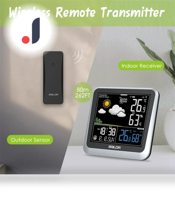 Smart Weather Station with Color LCD Display — Barometers, Build My Home