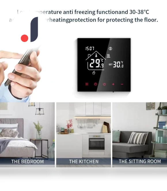 Smart Wi-Fi Thermostat — Home Climate Control, Lntelligent Living Hall