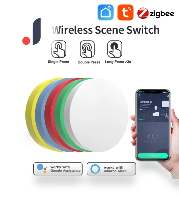 Smart Wireless Scene Switch Button — Remote Controls, HIMO Group