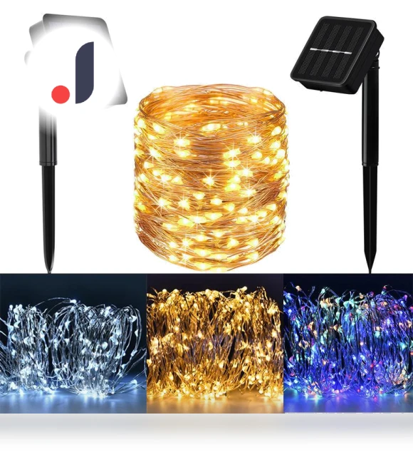 Solar-Powered LED Fairy Lights — Garden Illumination, Smarter than future