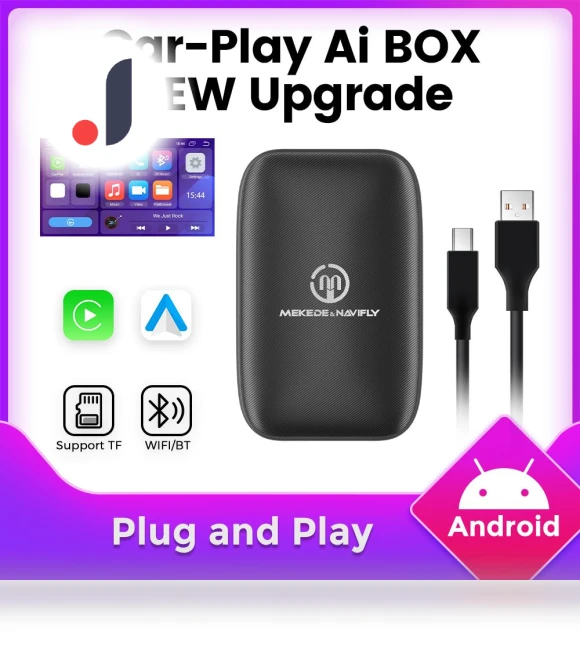 Universal AI BOX Car Screen Wireless Adapter — Stereo Receivers, Timeless Home