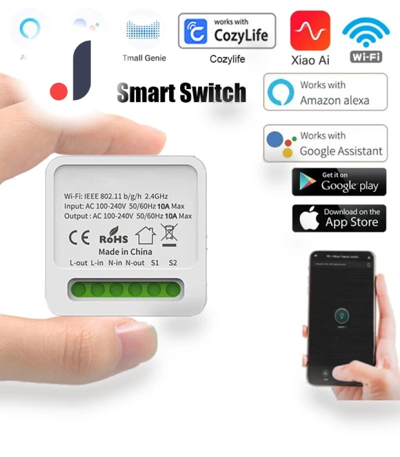 Wi-Fi Smart Switch — Smart Home Hubs & Controllers, HIMO Group