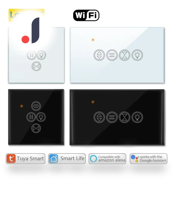 WiFi Roller Shutter Curtain Light Switch — Smart Home Hubs & Controllers, HIMO Group