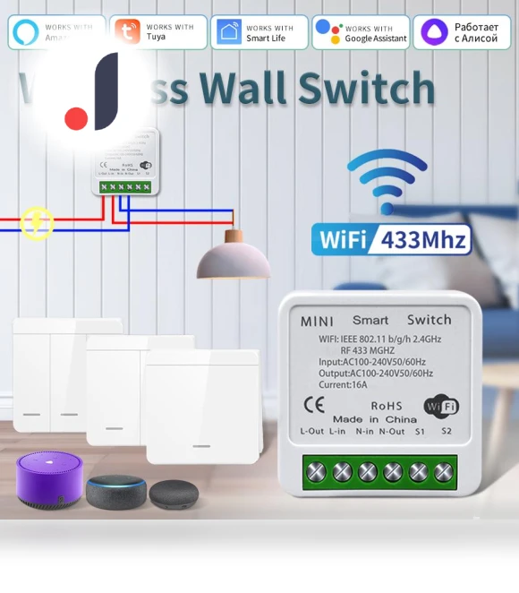 WiFi Smart Switch — Dimmer Switches, Lntelligent Living Hall