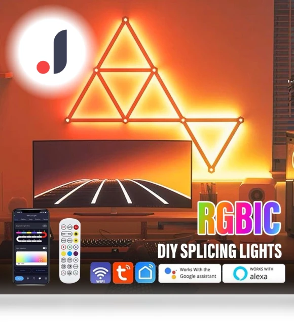 WIFI Smart Wall Light RGBIC — Wall Lighting, Build My Home