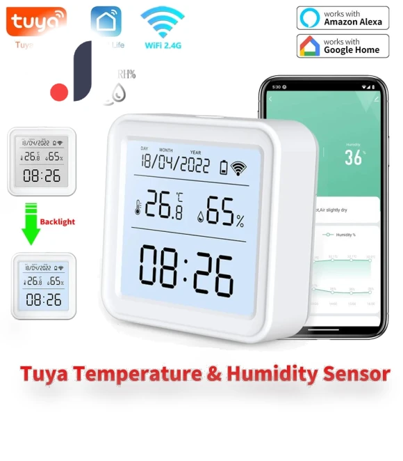 WiFi Temperature and Humidity Sensor — Home Climate Control, HIMO Group