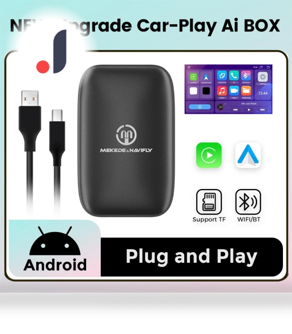 Wireless Carplay Adapter for Universal AI BOX — Stereo Receivers, Timeless Home
