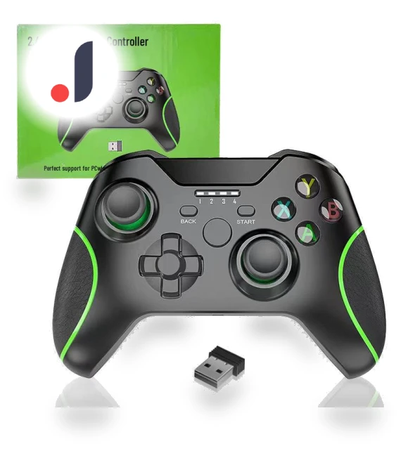 Wireless Gaming Controller with Dual Vibration — Gaming Keyboards, Gaming Bay