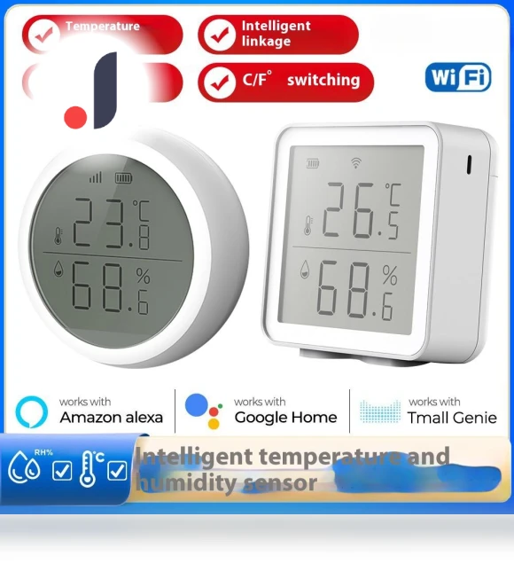 Wireless Smart Temperature and Humidity Sensor — Home Climate Control, guangchang01