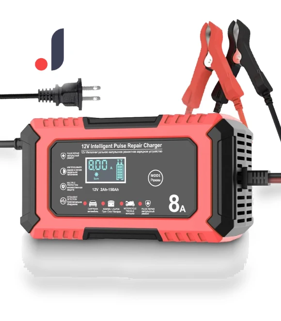 12V 8A Car Battery Charger — Chargers, Seahorse Home