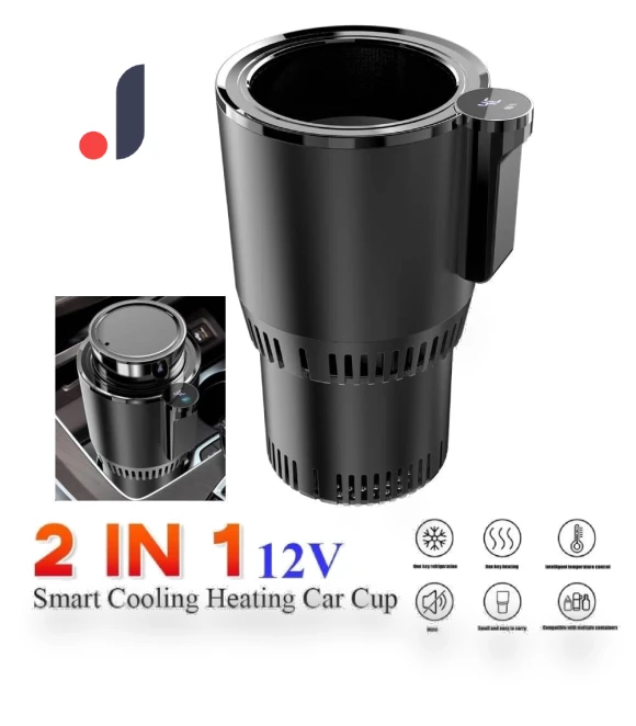 2-in-1 Smart Car Cup Cooler and Warmer — Beverage Warmers, GYROBALL