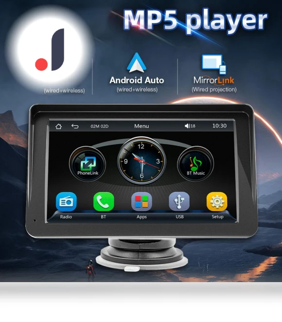 7-inch Car Multimedia Player — Stereo Receivers, Chic Home