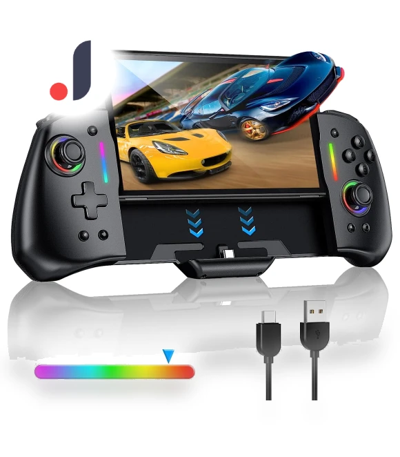 Advanced No Dead Zone Switch/OLED Controller Switch for Portable Mode — Gaming Controllers, Super Dream Home