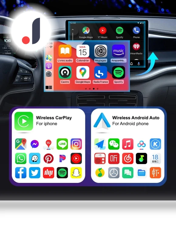 AI Box for CarPlay and Android Auto — Stereo Receivers, Super Star Mall