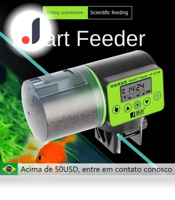 Automatic Fish Feeder with LCD Display — Feeders, Homeware Essentials