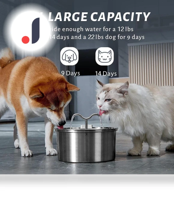 Automatic Pet Water Fountain — Fountains, Seahorse Home