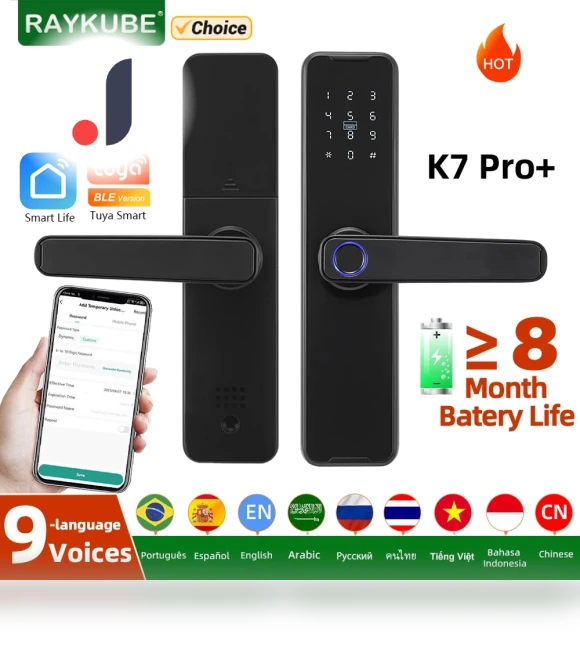 Biometric Fingerprint Door Lock — Smart Home Security, Super Dream Home