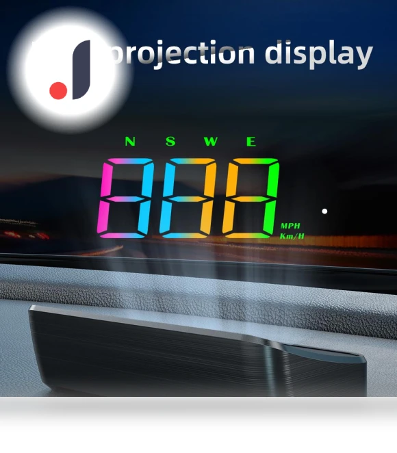 Car Projection Display HUD — Clock, Chic Home