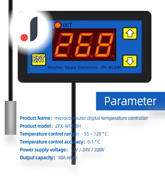 Digital Temperature Controller — Home Climate Control, Vinde Home