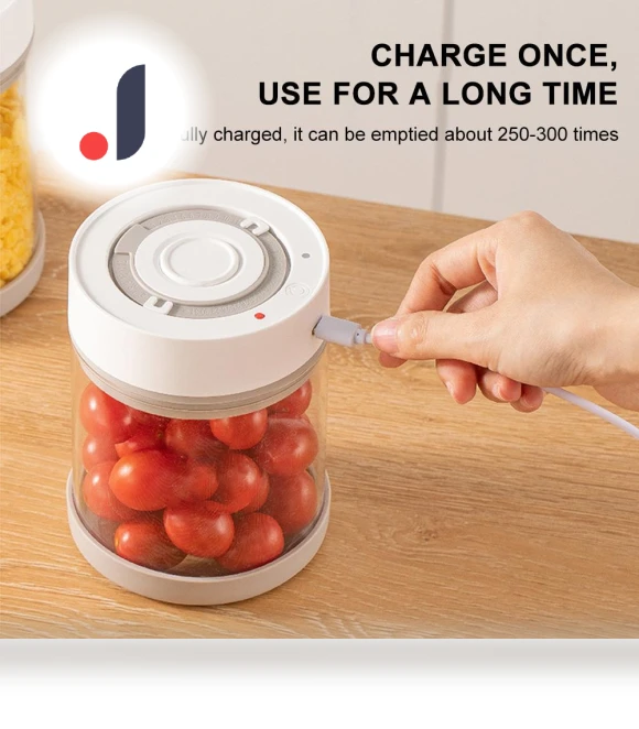 Electric Vacuum Storage Jars — Jars & Canisters, AE Selection
