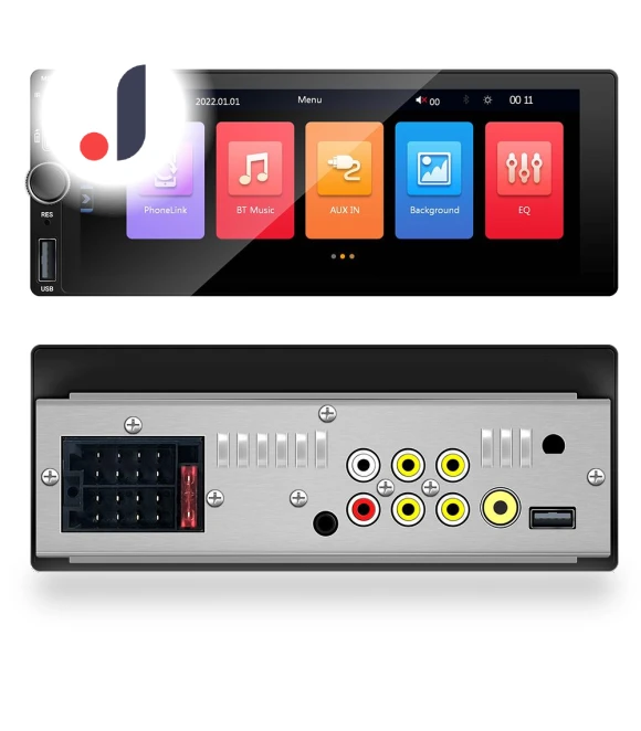 HD Touchscreen MP5 Player Car Radio — Stereo Receivers, Happy Home Mall