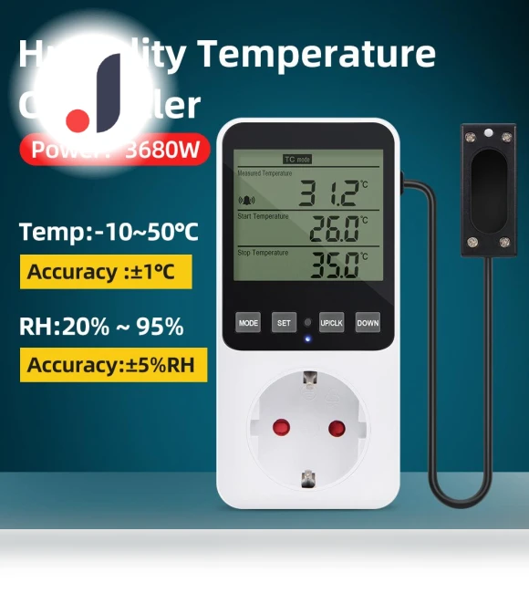 Humidity and Temperature Regulator Outlet — Home Climate Control, Vinde Home
