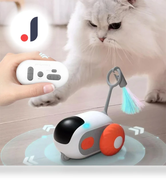 Interactive Smart Toy for Cats — Interactive Animal Companions, GYROBALL