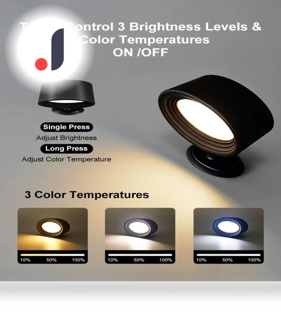 LED Wall Light with Touch Control — Night Lights, AE Selection