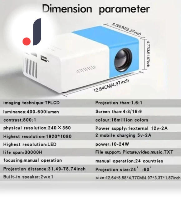 Mini Projector — Home Theater Projectors, AE Selection