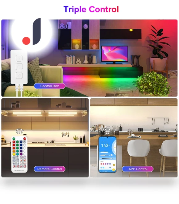 Music Controller with Built-in Microphone — LED Strips, AE Selection